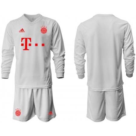 Fotballdrakt FC Bayern München Keeper Barn Bortetrøye 2020-2021 Langermet